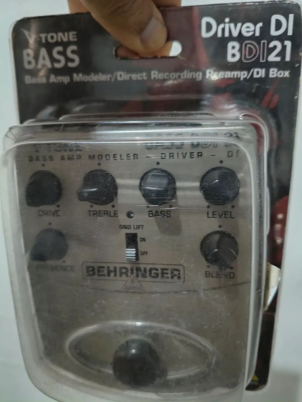 Pedal para contra baixo BDI 21
