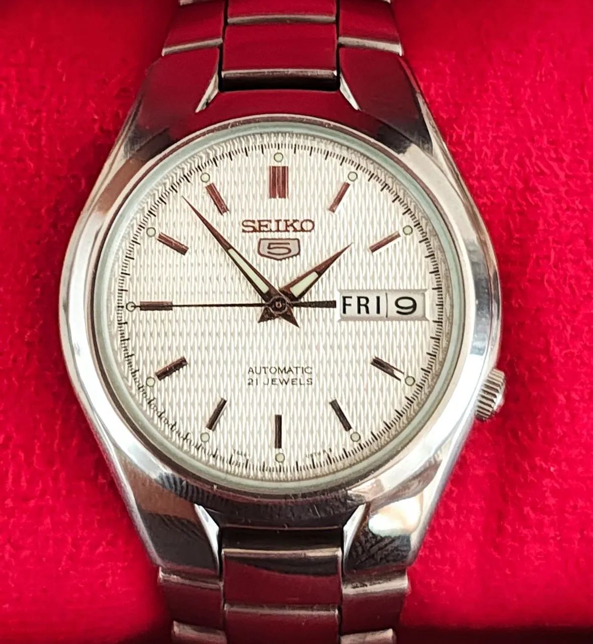 Relógio Seiko 5 Automático  SNK601 Clássico 7S26-02F0 - Foto 5