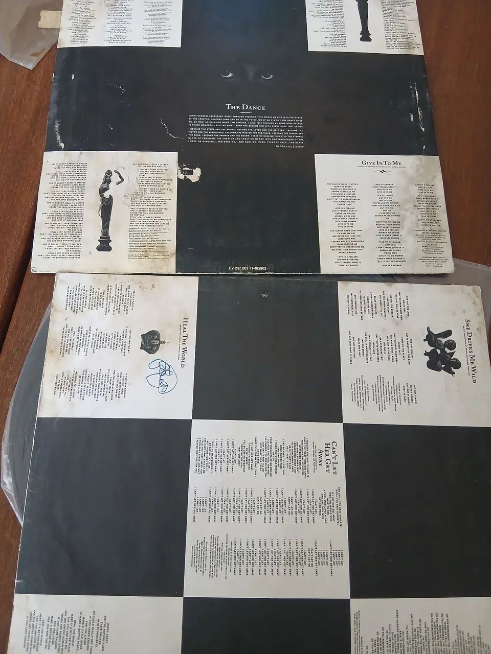 Lp Michael jackson "dangerous" usado - Foto 3