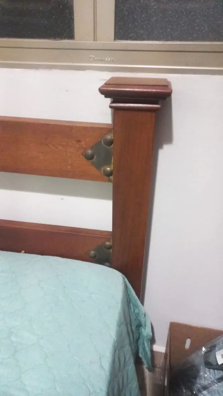 Cama de casal com colchão - Foto 2