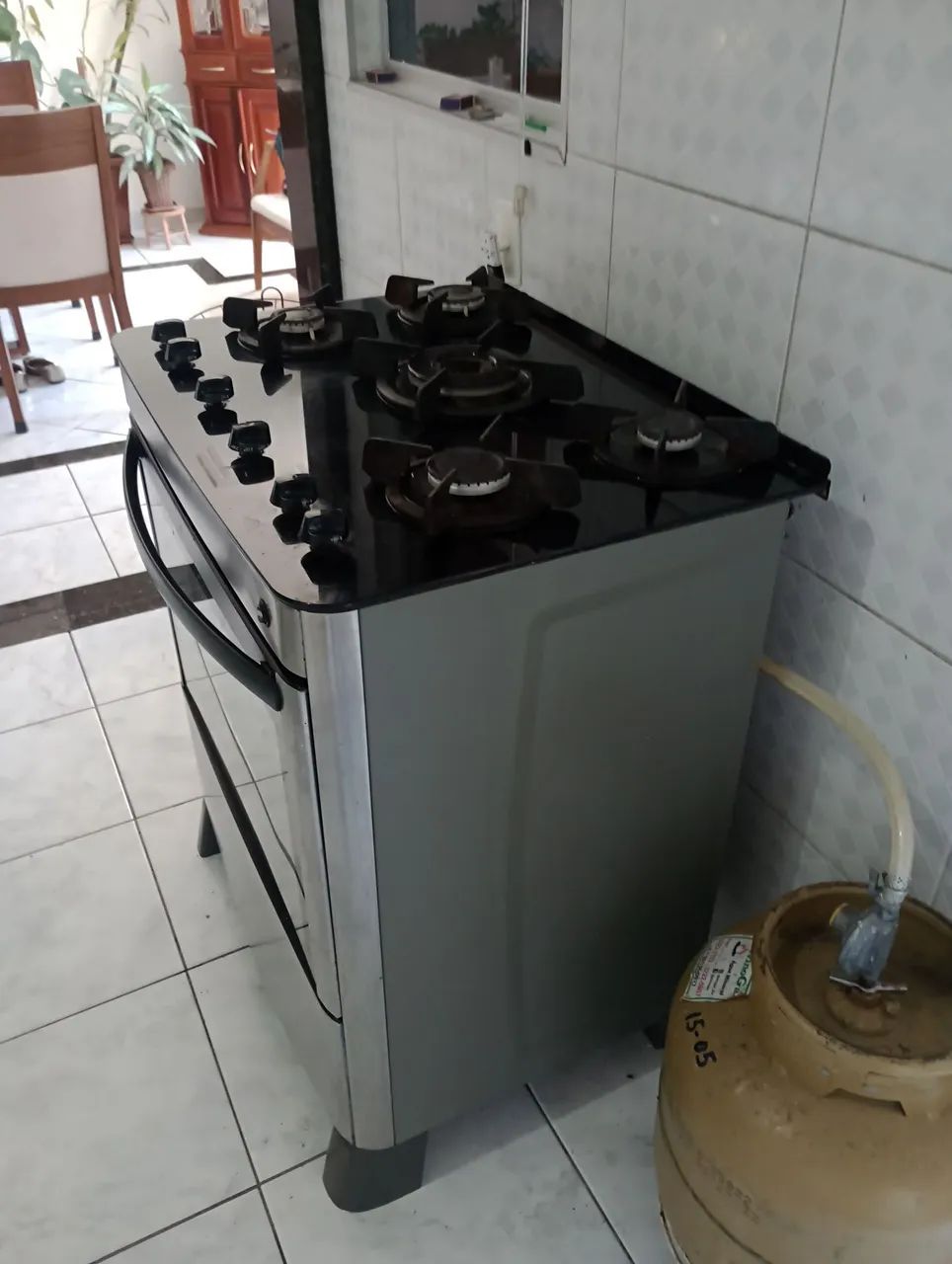 Fogão Esmaltec 5 bocas, precisando de reparos. - Foto 4