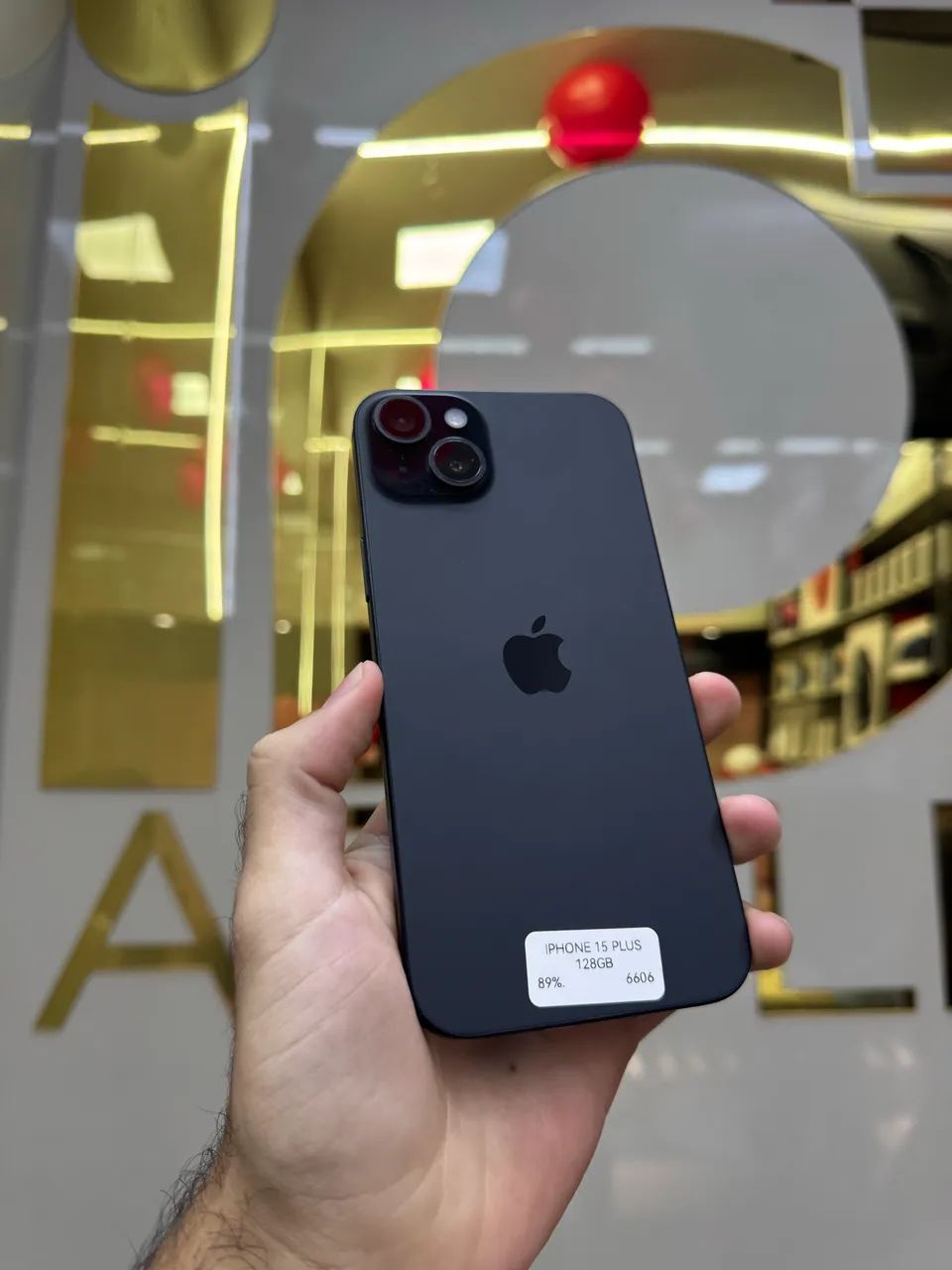 IPHONE 15 PLUS 128GB BLACK SEMI NOVO PROMOÇÃO TO - Celulares e