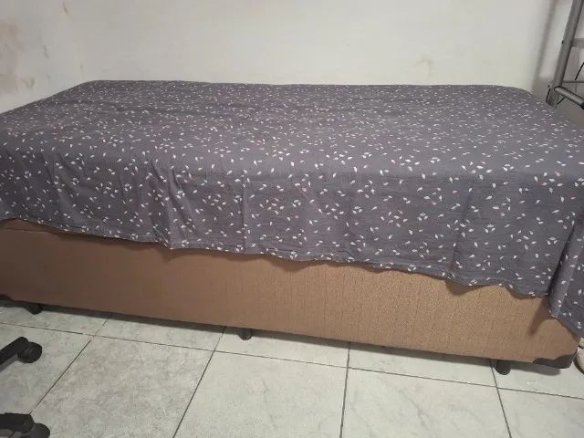 Cama Box Solteiro Baú