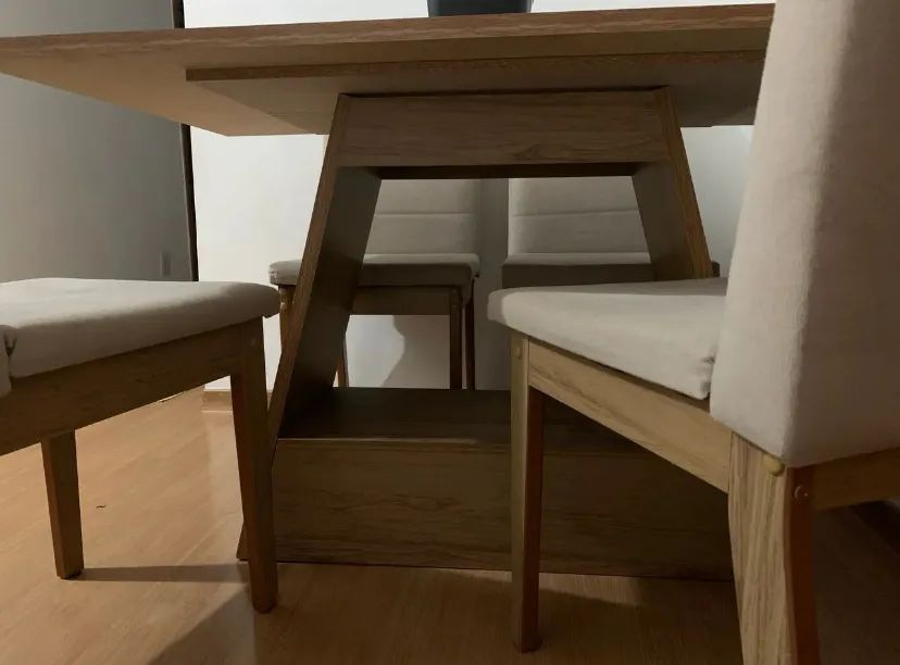 Mesa de jantar com cadeiras - Foto 5