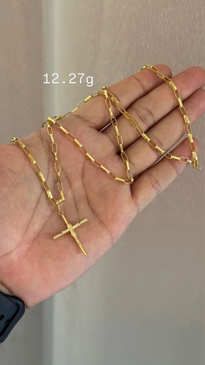 Trabalhamos com joias em ouro 18k pulseira cordão  - Foto 2