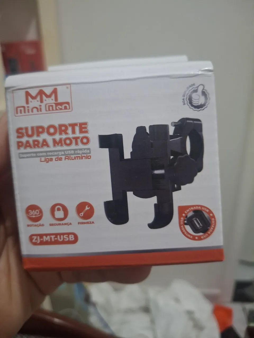 Suporte para celular de moto