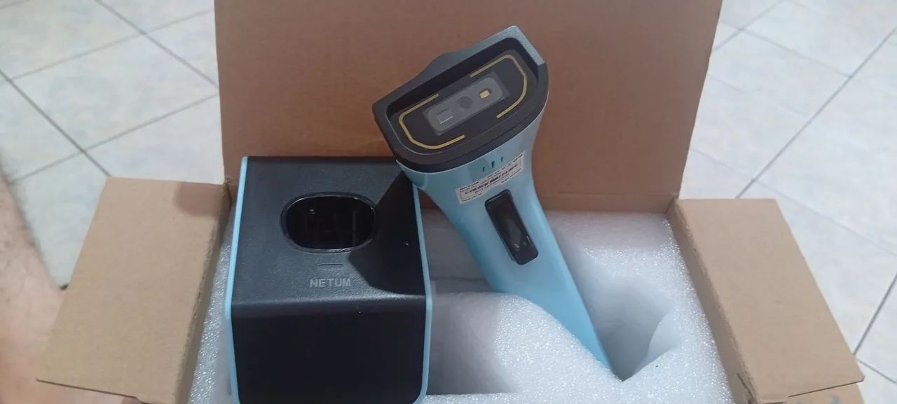 Leitoe Código de Barras QR code sem fio Bluetooth - Foto 5
