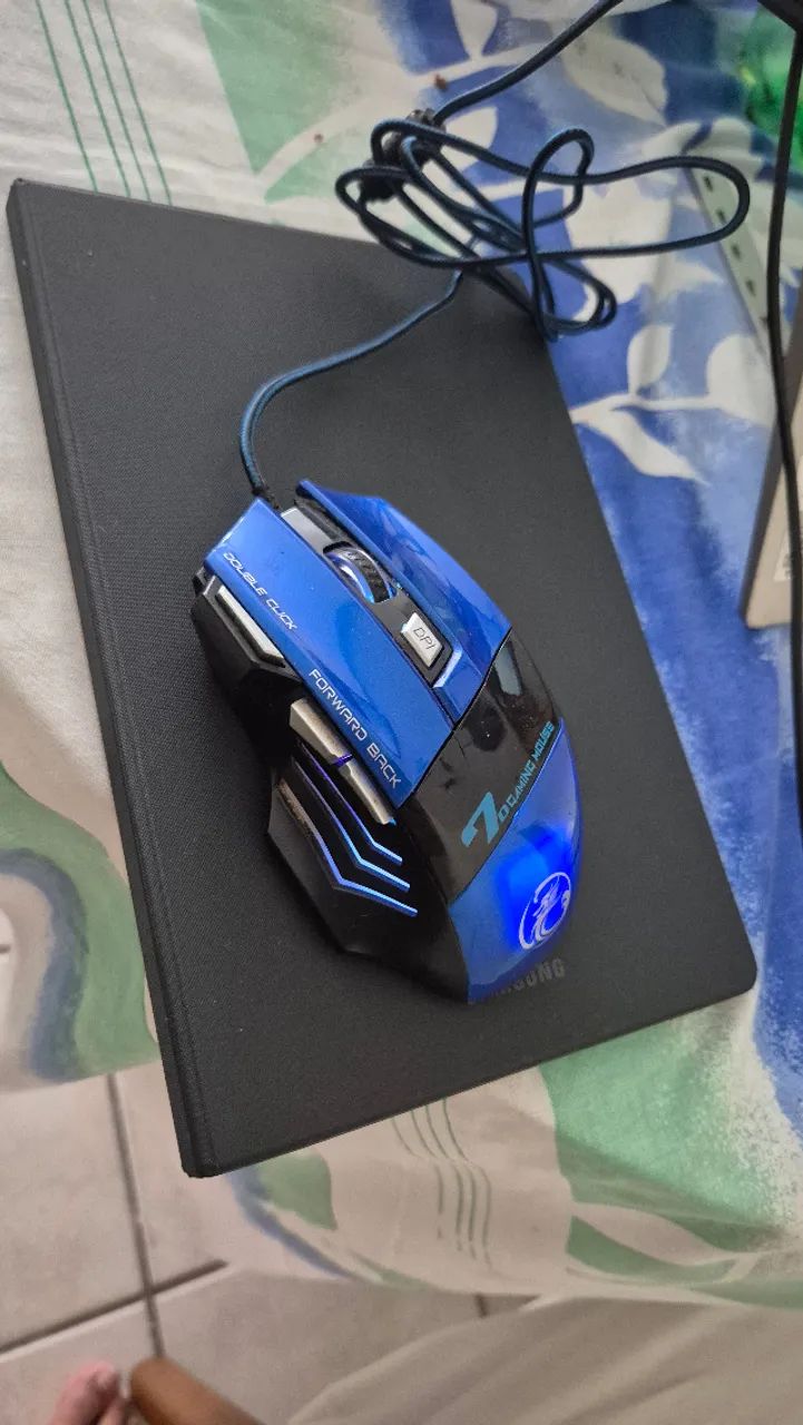 Mouse Gamer E-sports 7d Até 3200 Dpi Usb 7 Botões - Periféricos e