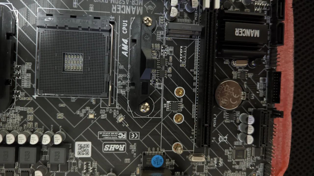 Placa Mae Mancer A520M DX e Cooler Mancer - Foto 4