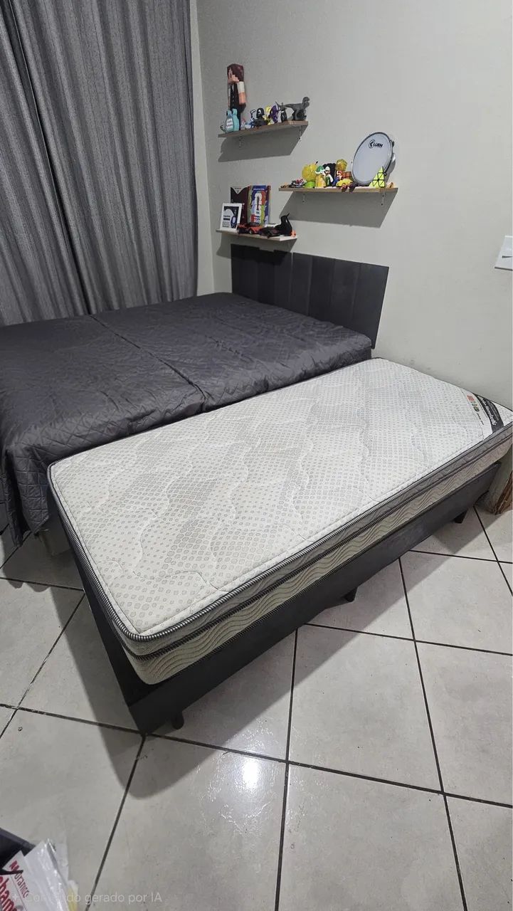 Cama box Ortobom solteiro 