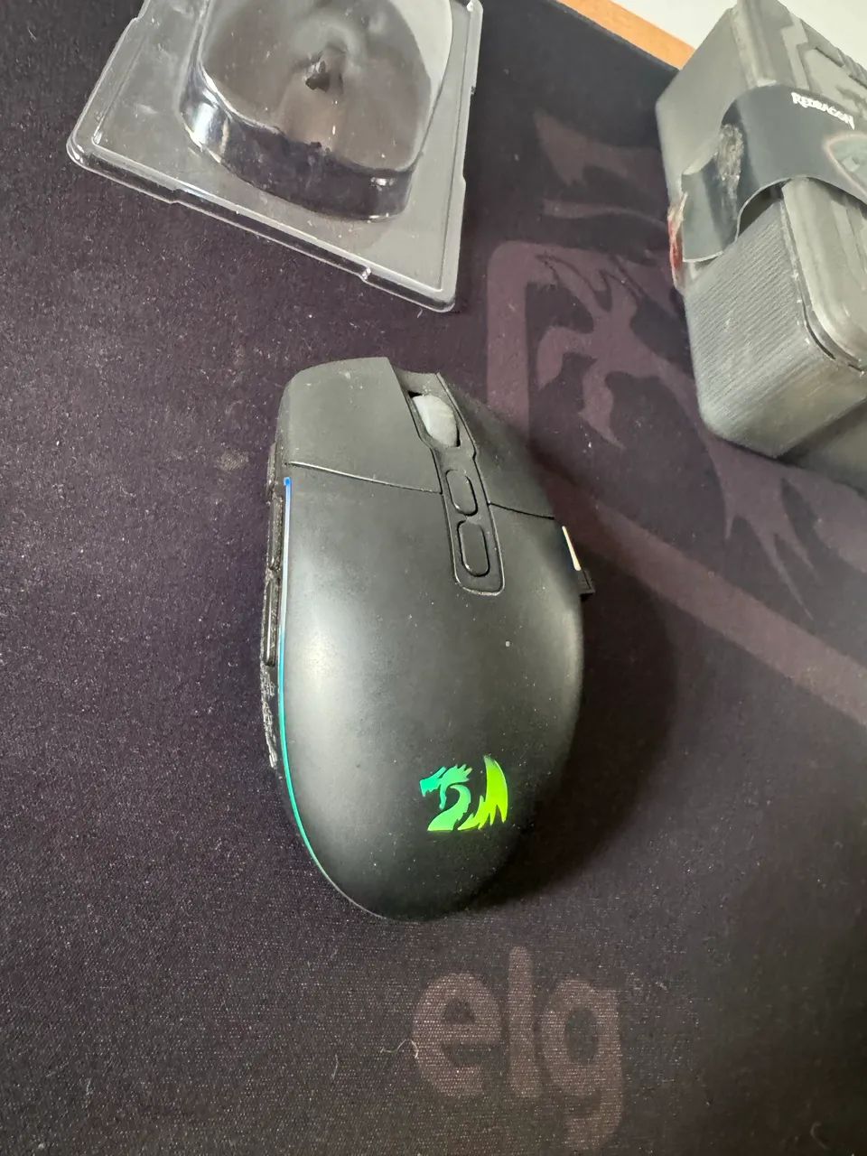 Mouse Red Dragon sem fio  - Foto 2