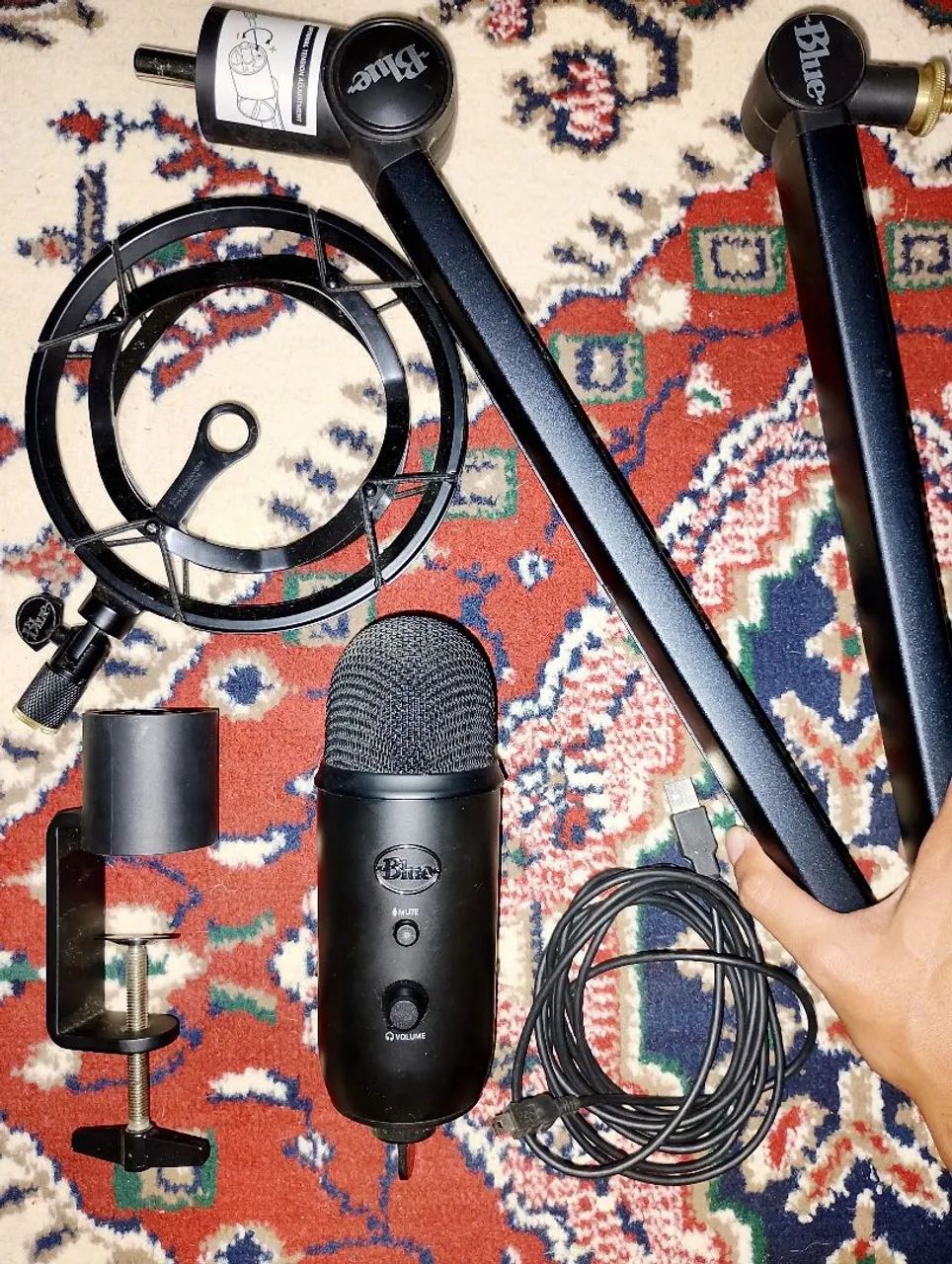 Microfone Condensador Blue Yeti  - Foto 3