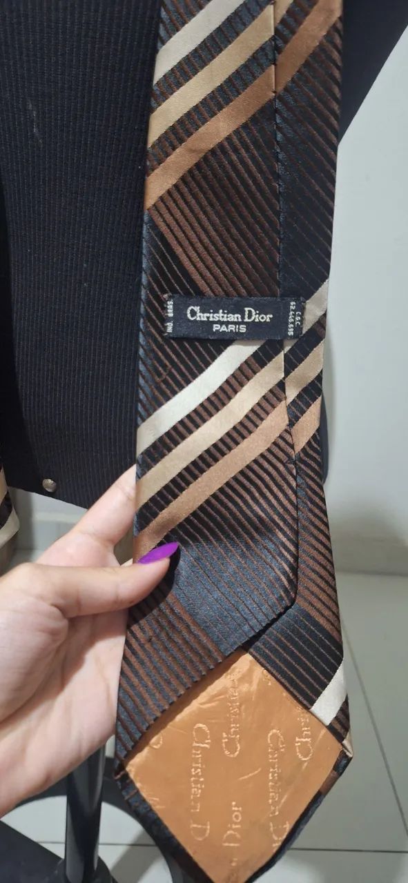 Gravata Christian Dior vintage  - Foto 2