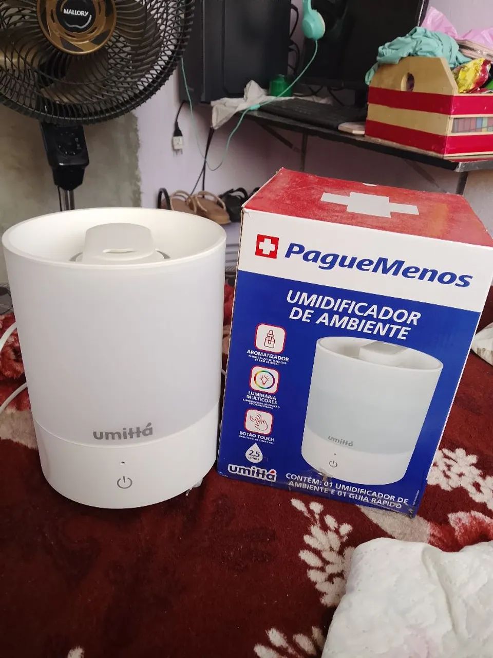 Umidificador de ambiente 