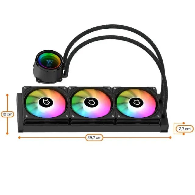 Water Cooler 3 Fans ARGB Com display - Foto 4