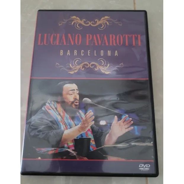 DVD Luciano Pavarotti      Barcelona