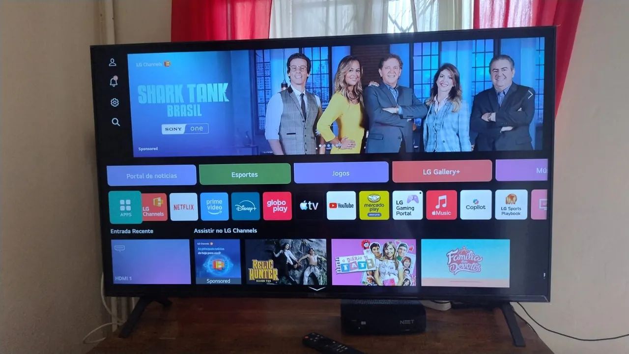 Smartv 43 polegadas nova 