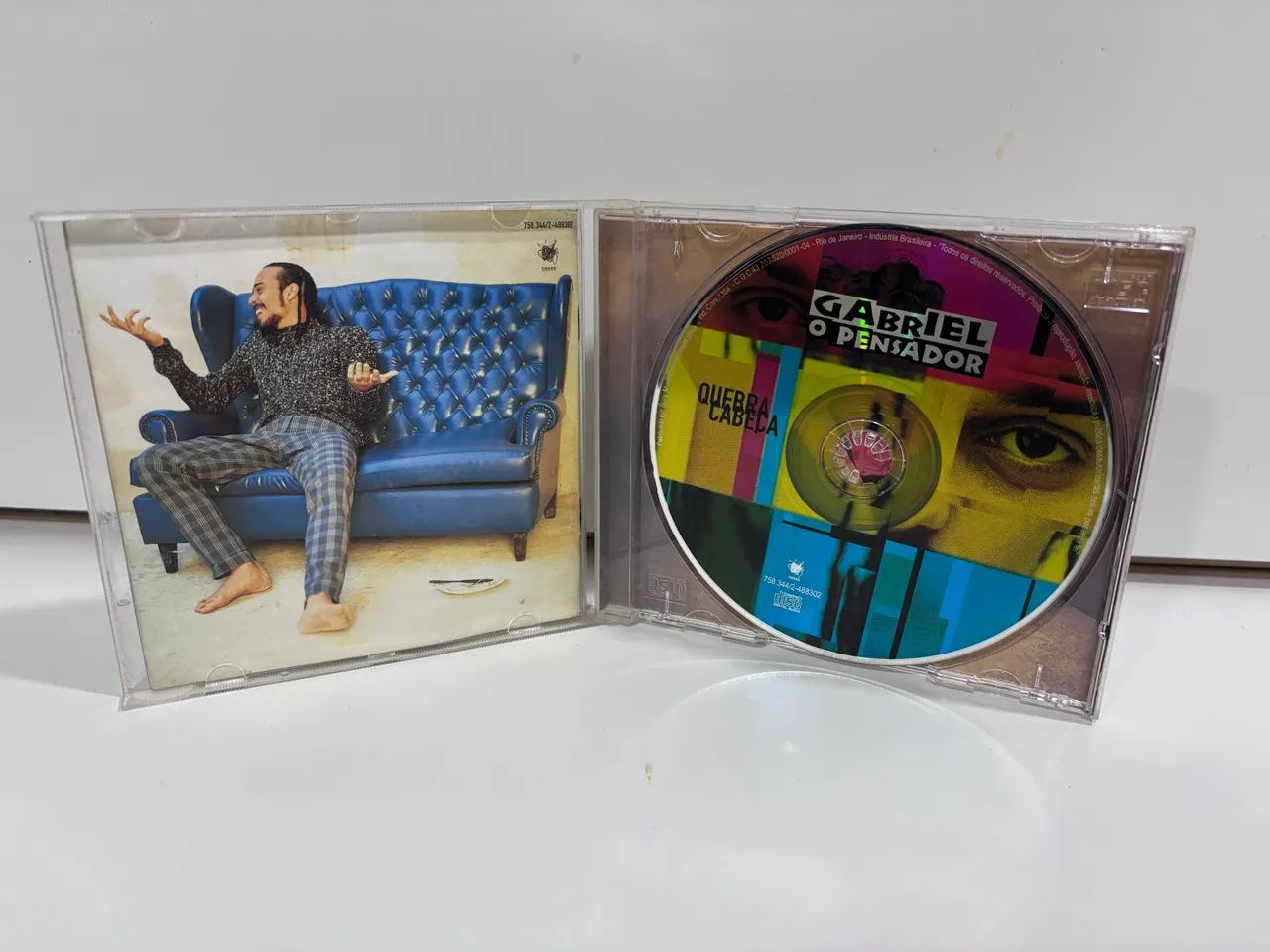 CD original Gabriel o Pensador - Quebra-Cabeça 1997 - Foto 2