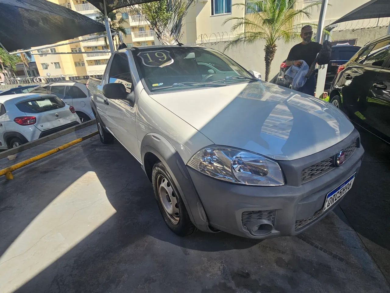 Fiat Strada Working Hard 1.4 Fire Flex 8V CS 2019 - Foto 2