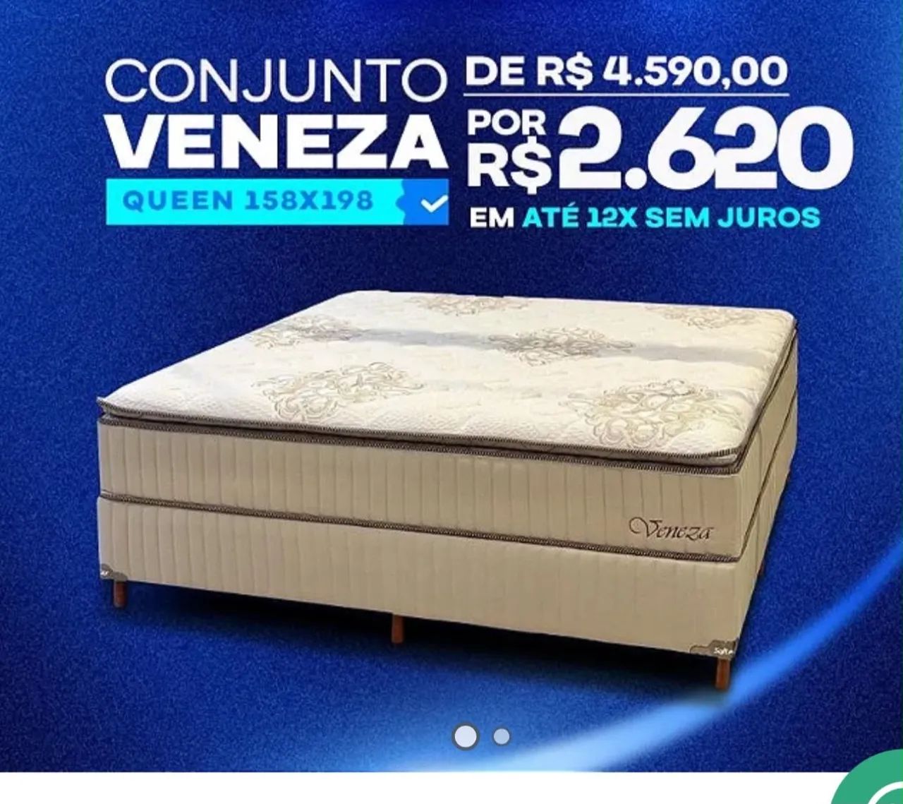 Conjunto Veneza Cama no Plástico 