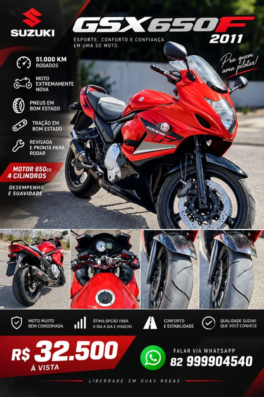 GSX 650F 2011