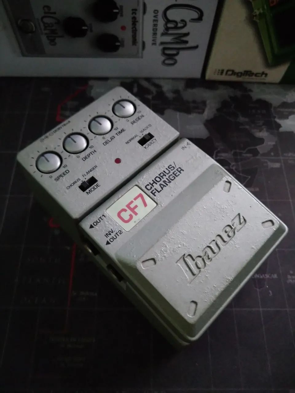 Pedal Ibanez Chorus/Flanger CF7 - Foto 2
