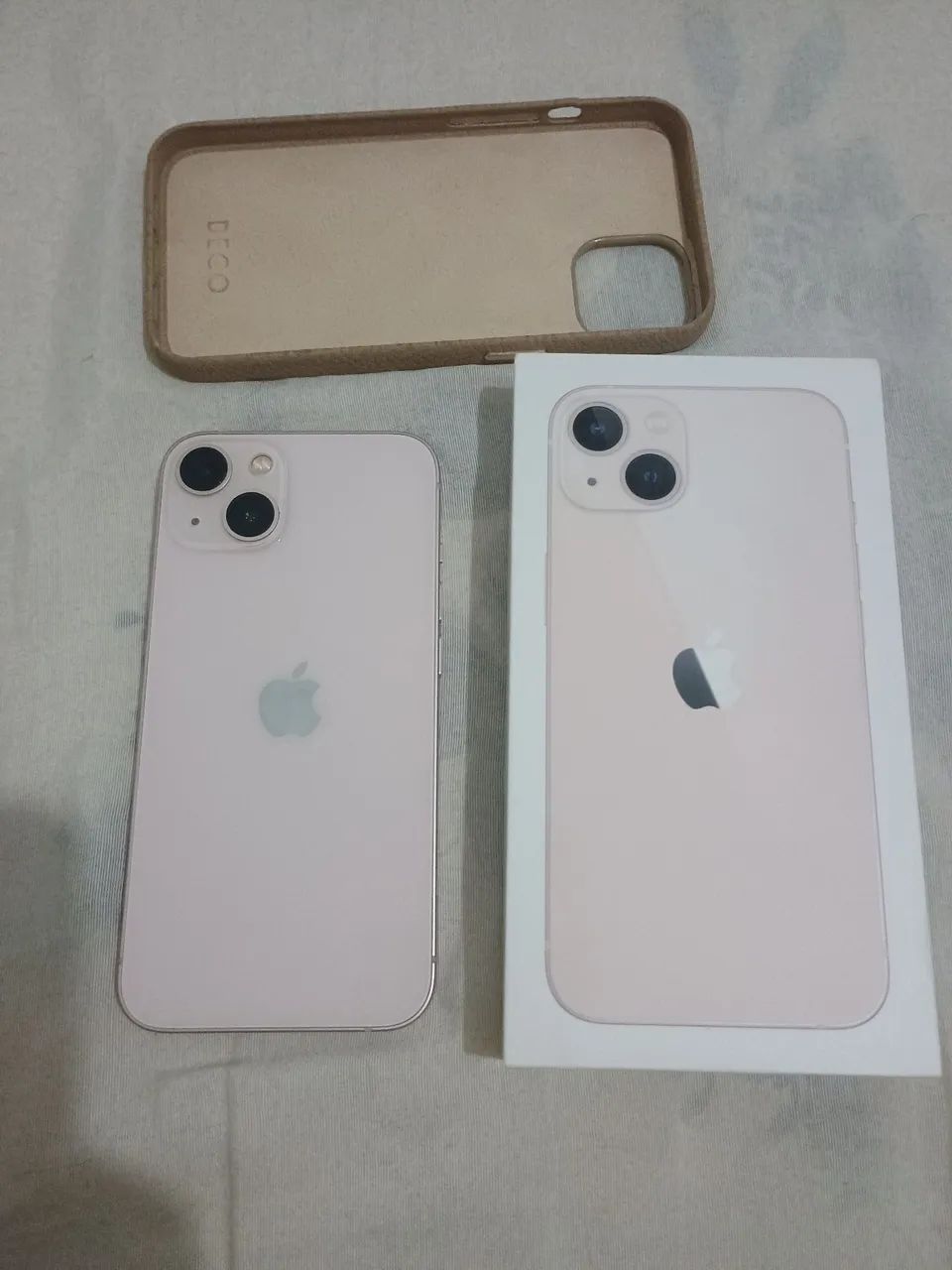 iPhone 13 128 gigas tela com  listra - Foto 2