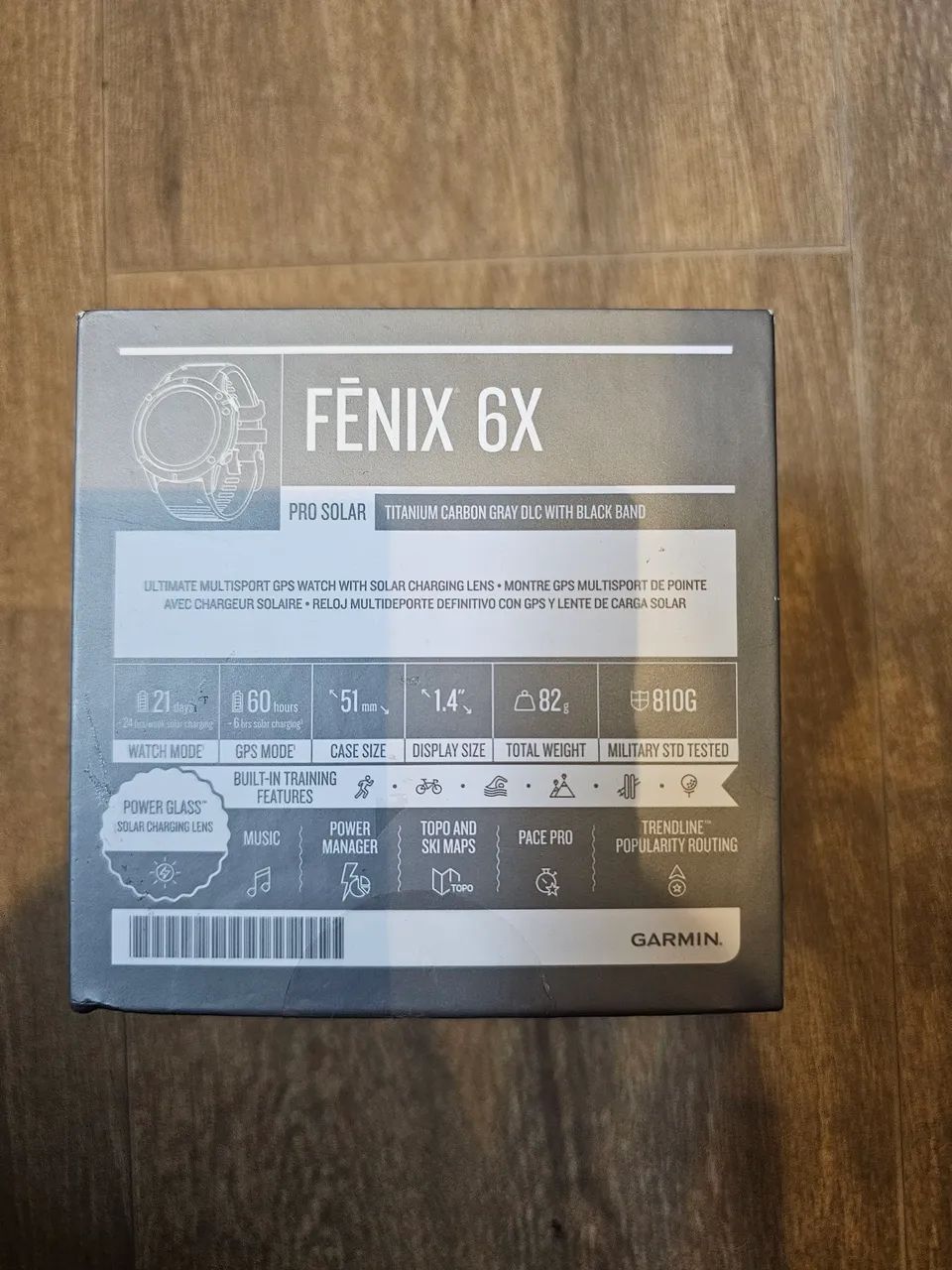 Garmin fênix 6x pro solar  - Foto 3