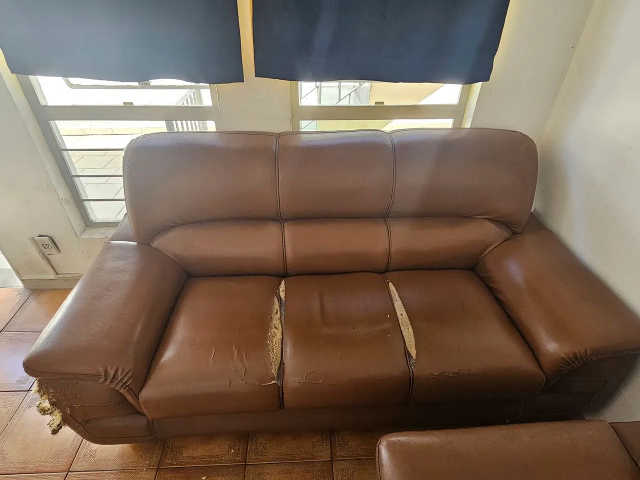Doação Sofá 5 lugares - Foto 4