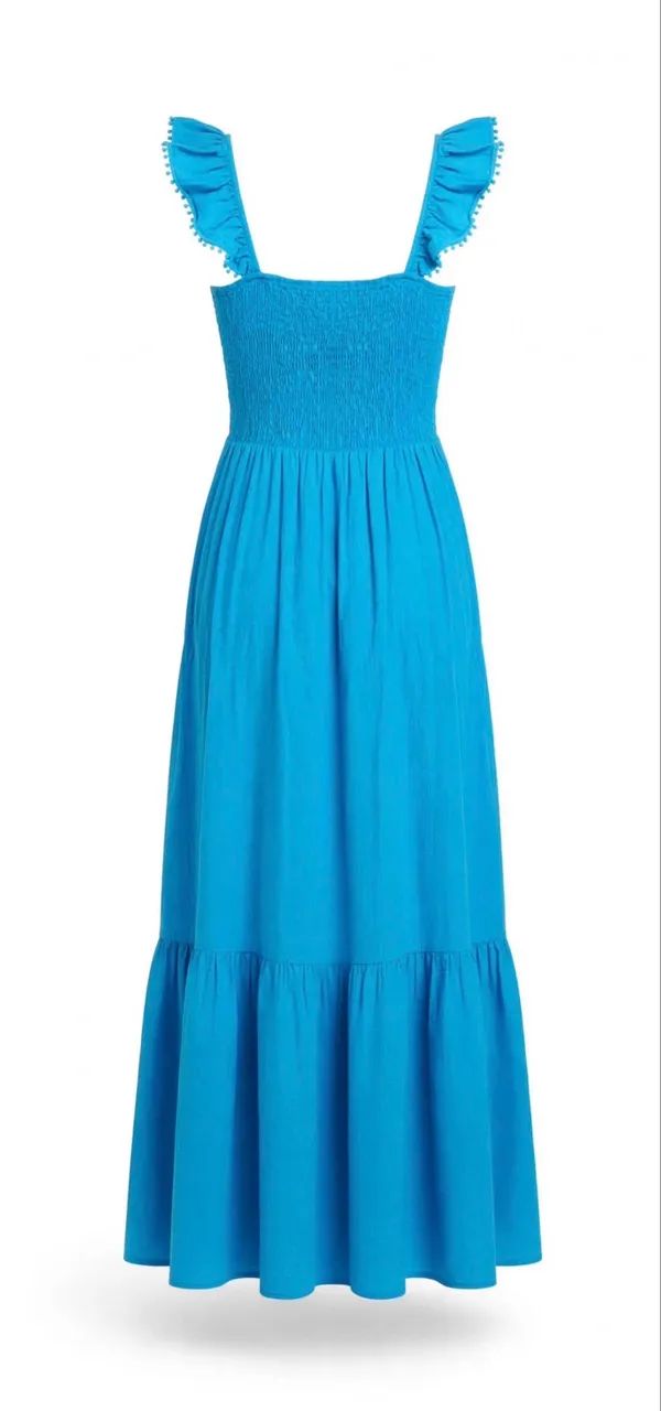 Vestido longo azul - Tamanho P  - Foto 2