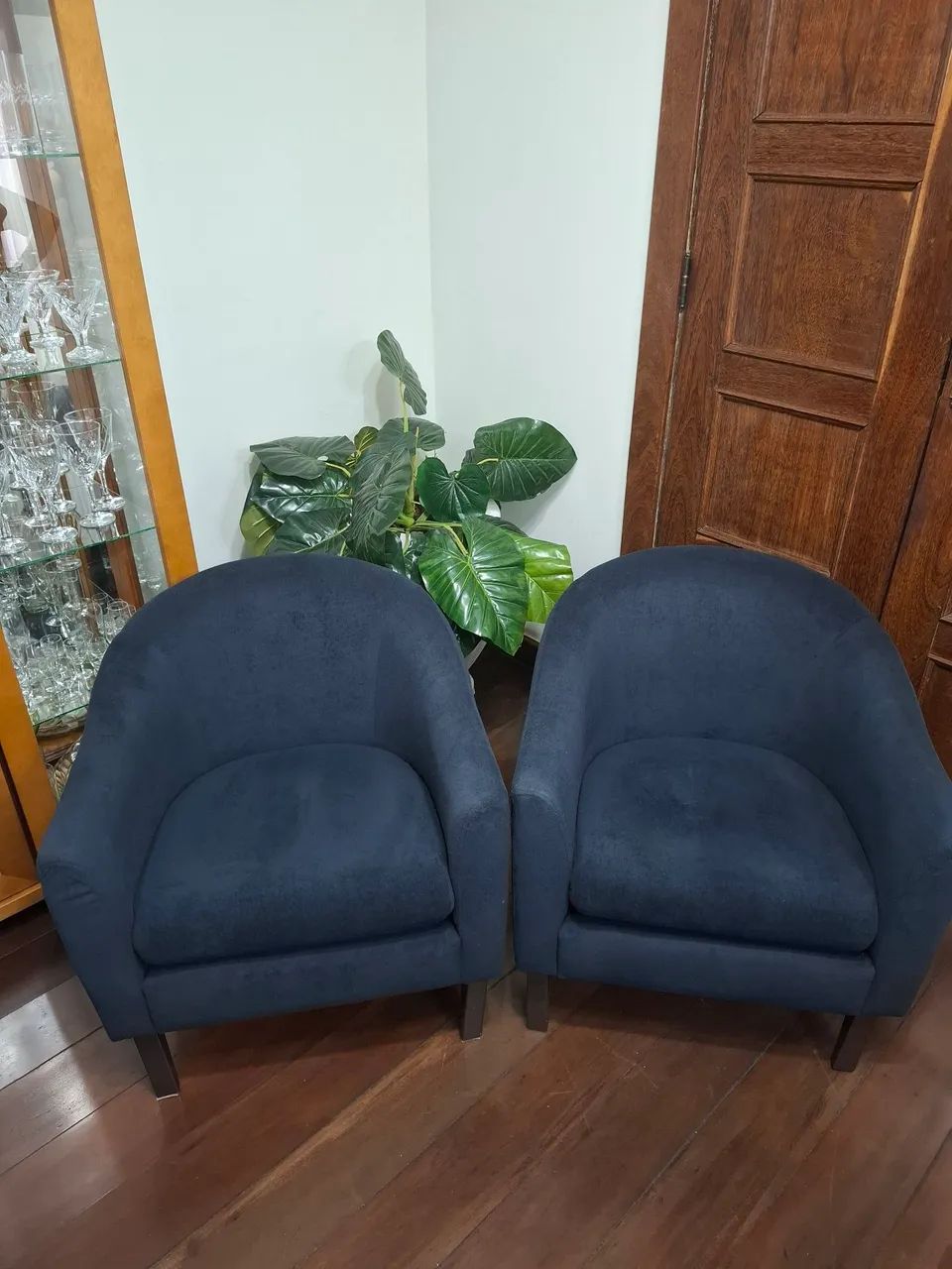 Kit poltronas de canto suede - Foto 2