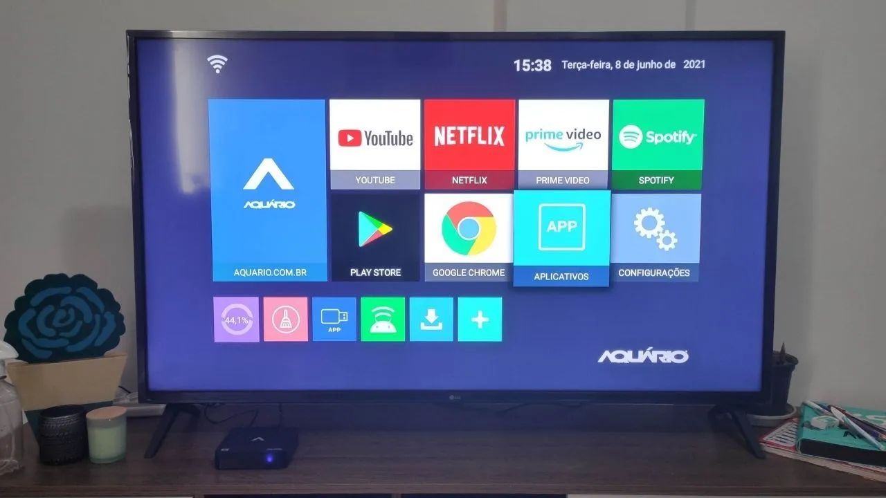 Tv box Aquário  - Foto 2