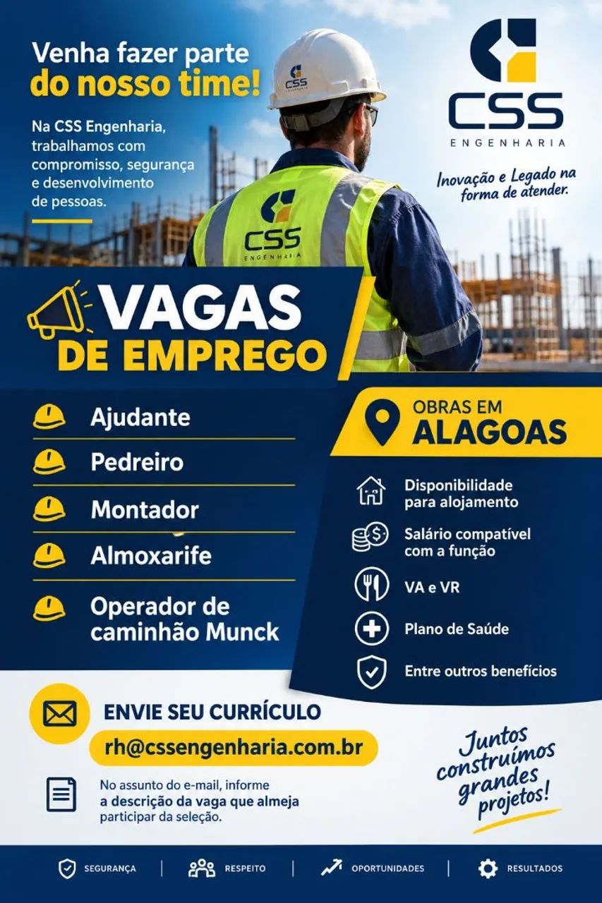 Vagas de emprego 