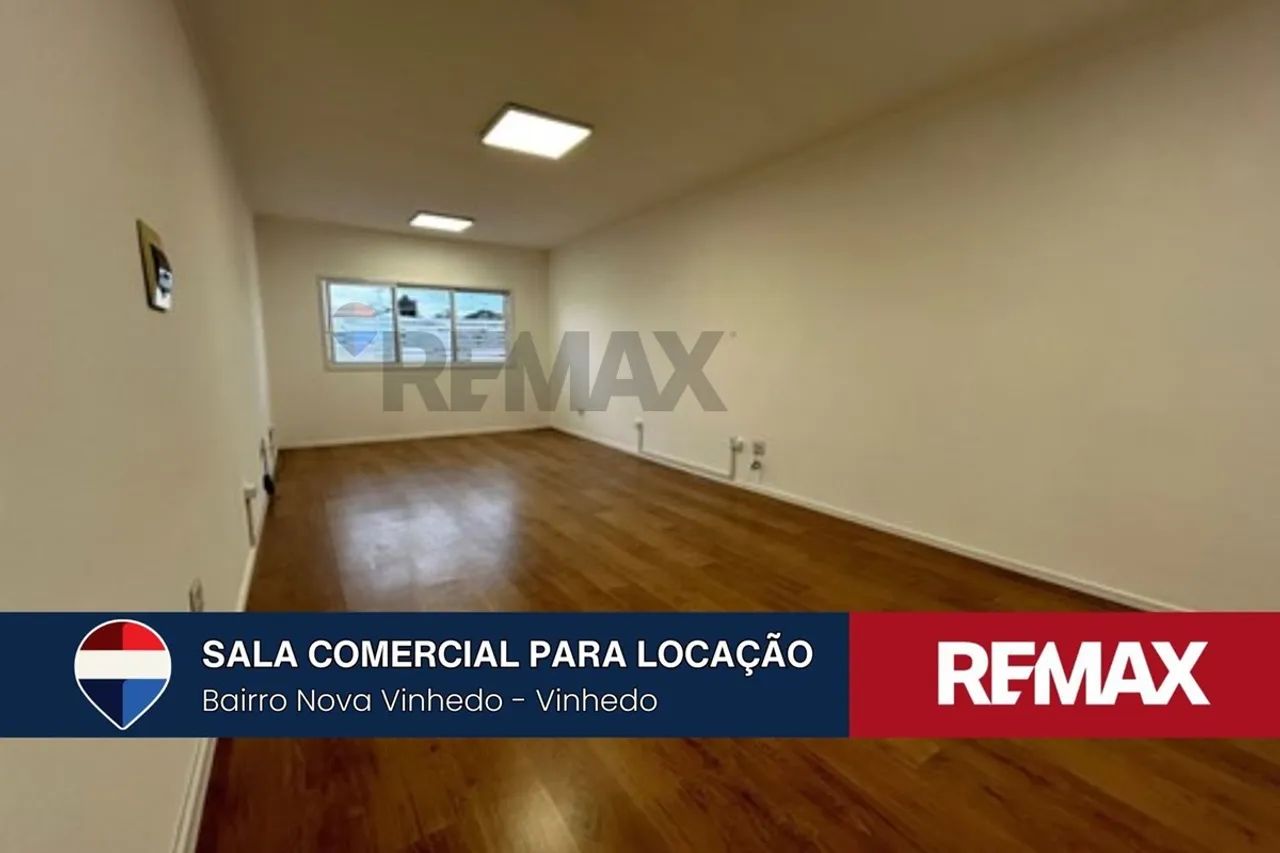 Salão comercial de 50m2 para locação em Vinhedo