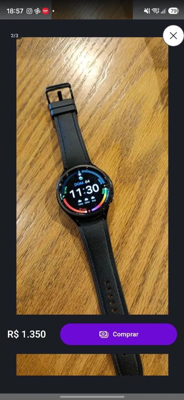 Samsung Galaxy Watch6 Classic LTE/Bluetooth  - Foto 2