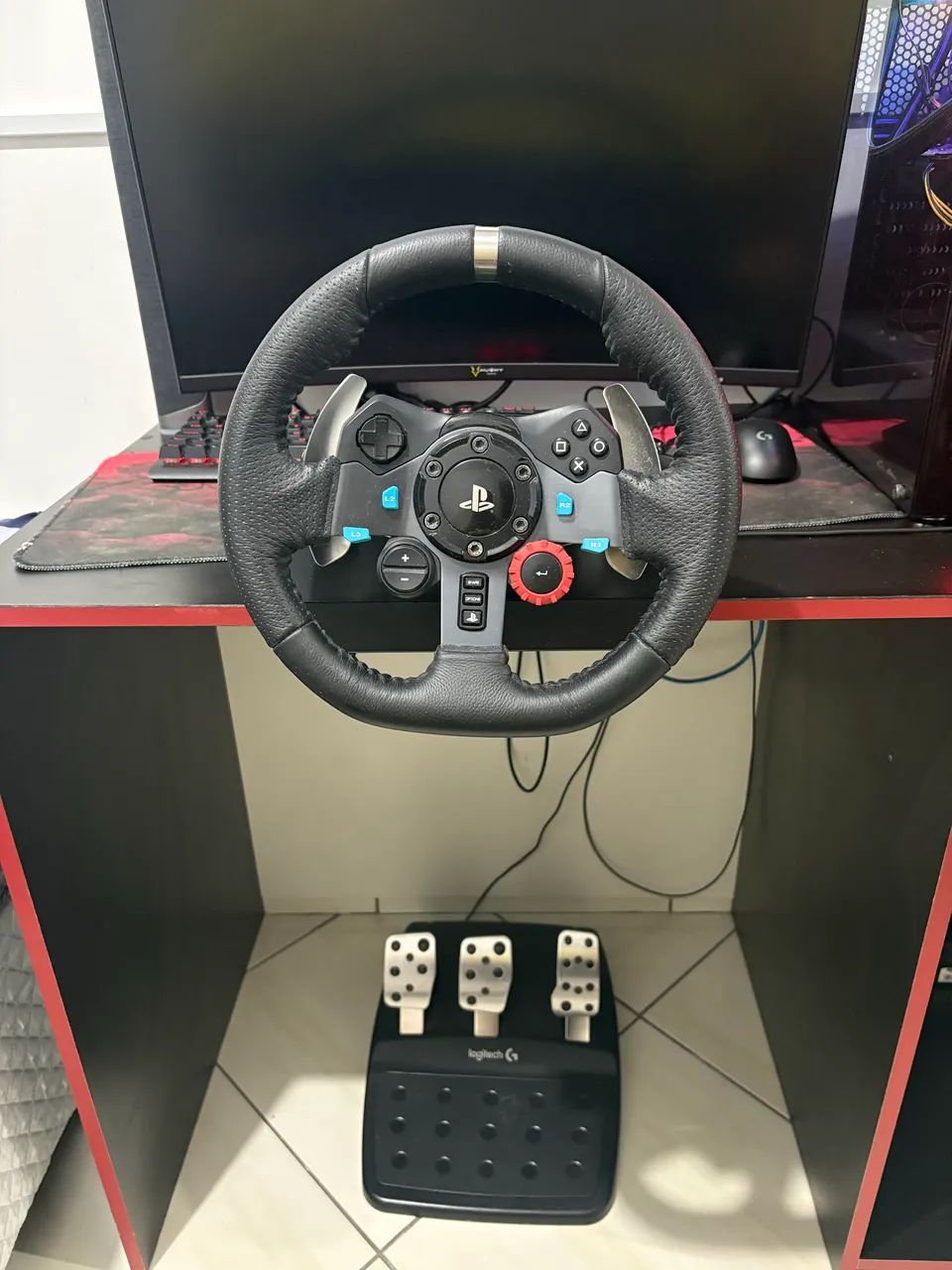 Logitech g29 + câmbio 