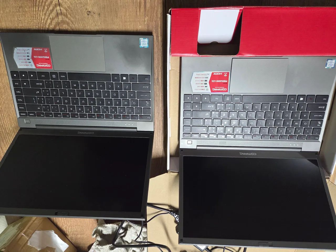 DOIS Notebook Compac - I3 - Usado (C/ embalagem). - Foto 2