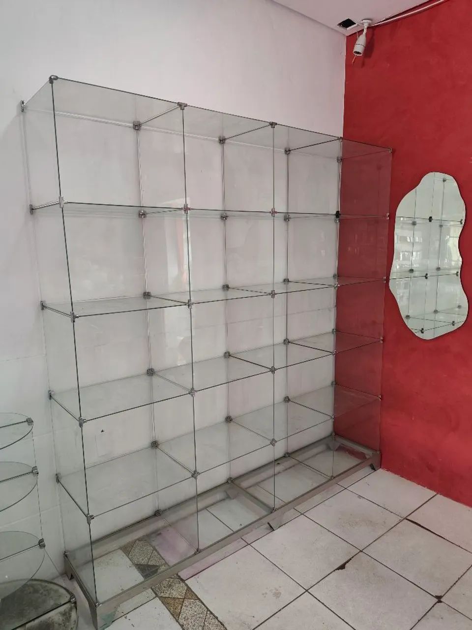 Oportunidade desafio 4 vitrine mais um kit com três espelho