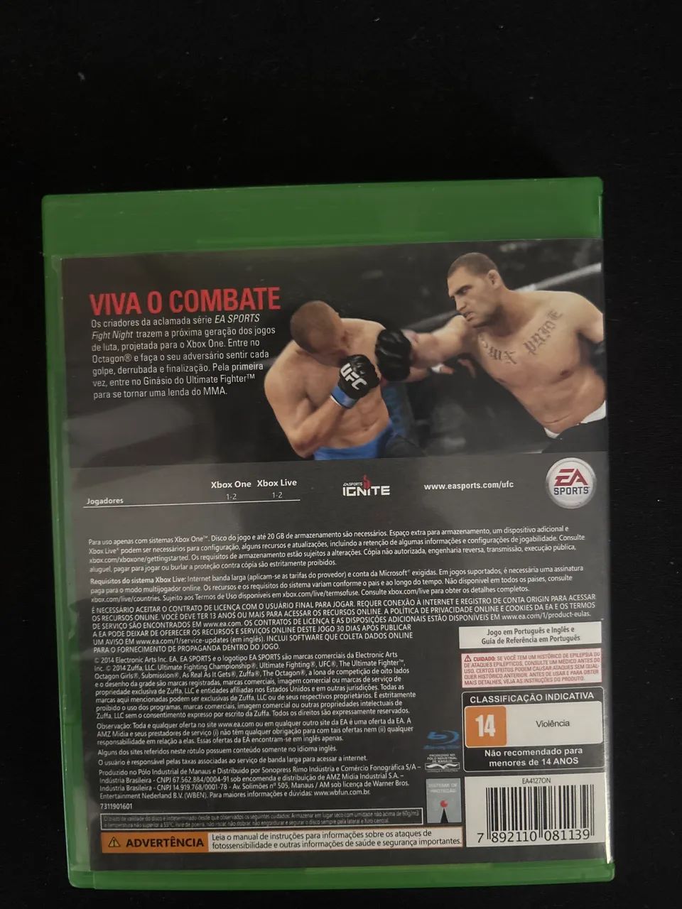 UFC - Xbox One  - Foto 3