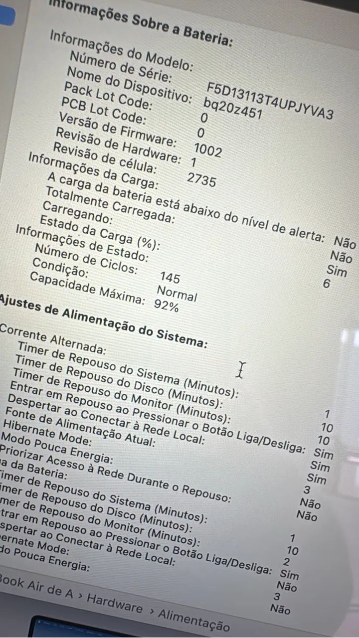 MacBook Air M1 completo na caixa  - Foto 3