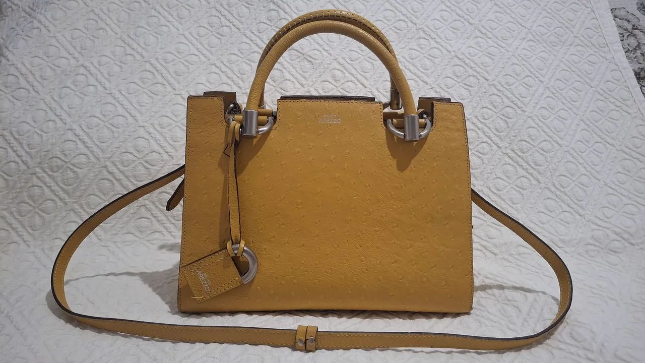 Bolsa AREZZO ( COURO DE AVESTRUZ)  - Foto 2