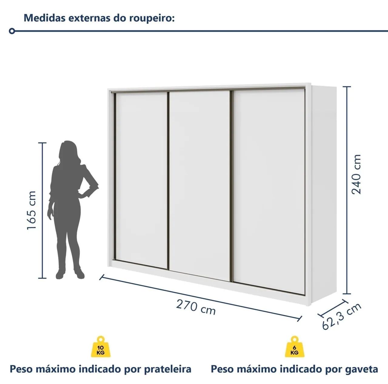 Guarda Roupa De Casal  - Foto 3