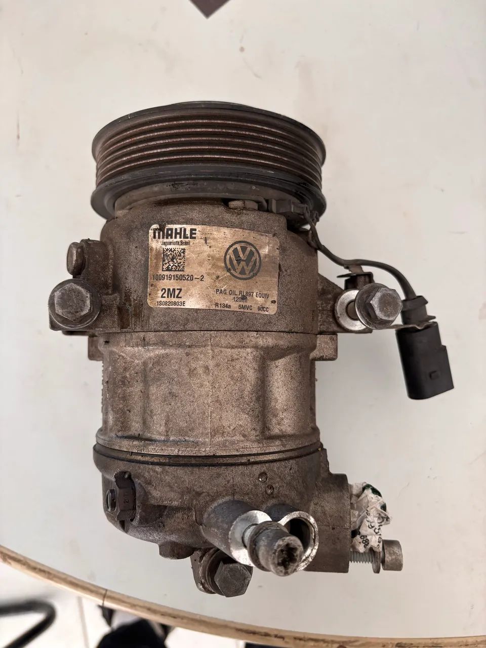 Compressor de ar condicionado VW UP - Foto 3