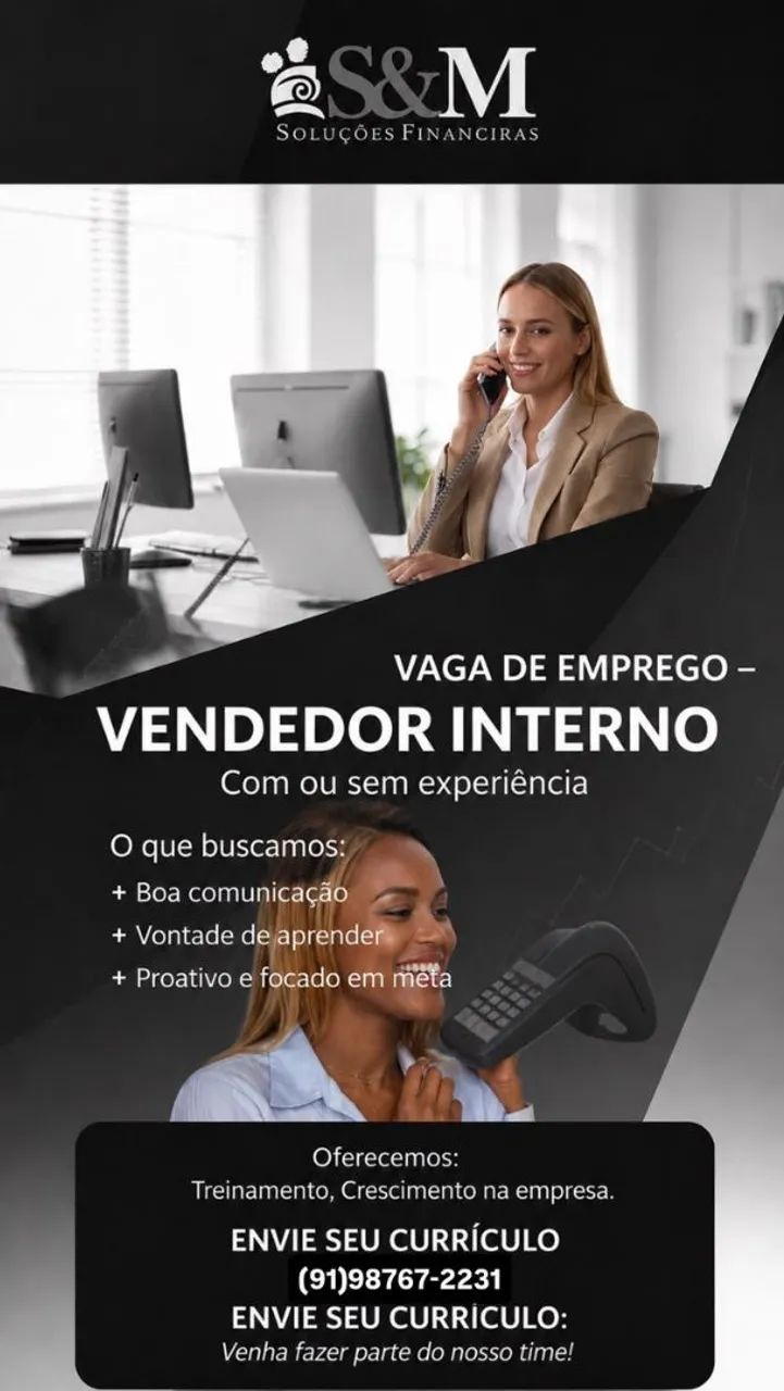 VAGA DE EMPREGO!!