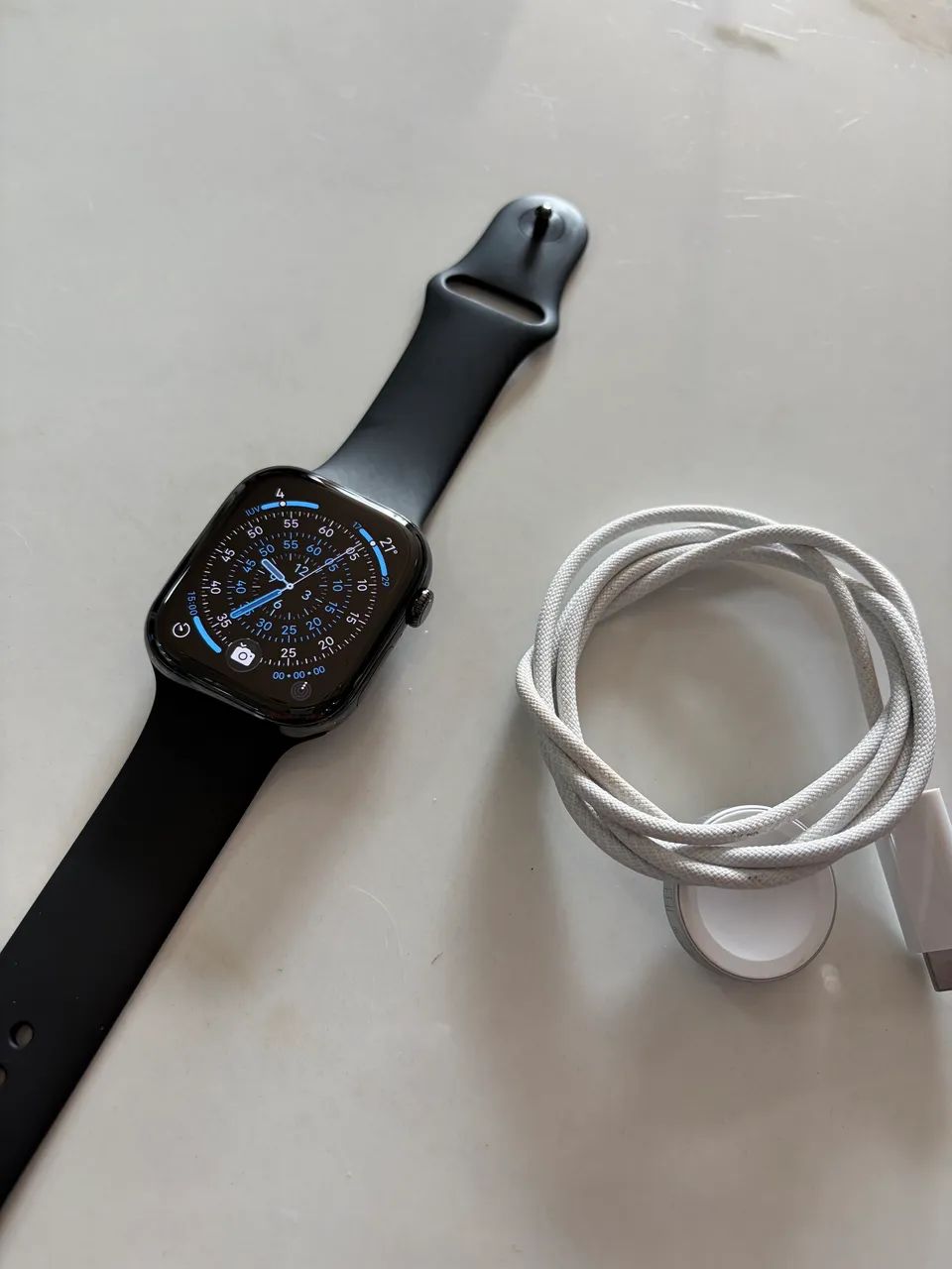 Apple Watch S 10  titânio  GPS CELULAR  - Foto 4
