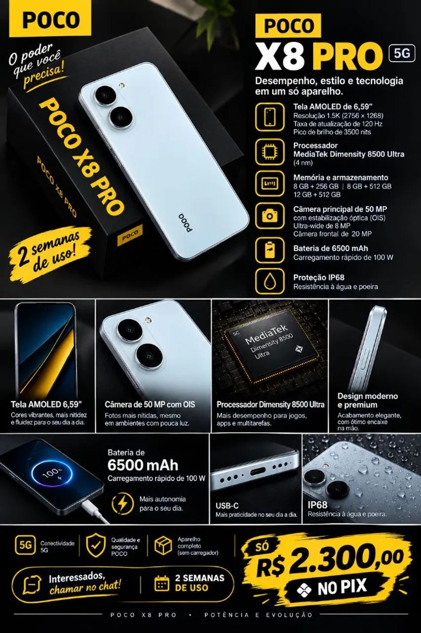 Poco x8 pro 