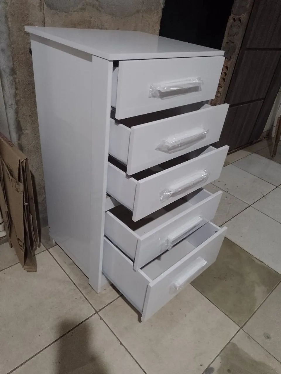 CÔMODA GAVETEIRO NOVOS NA CAIXA FAZEMOS A ENTREGA GRÁTIS  - Foto 2