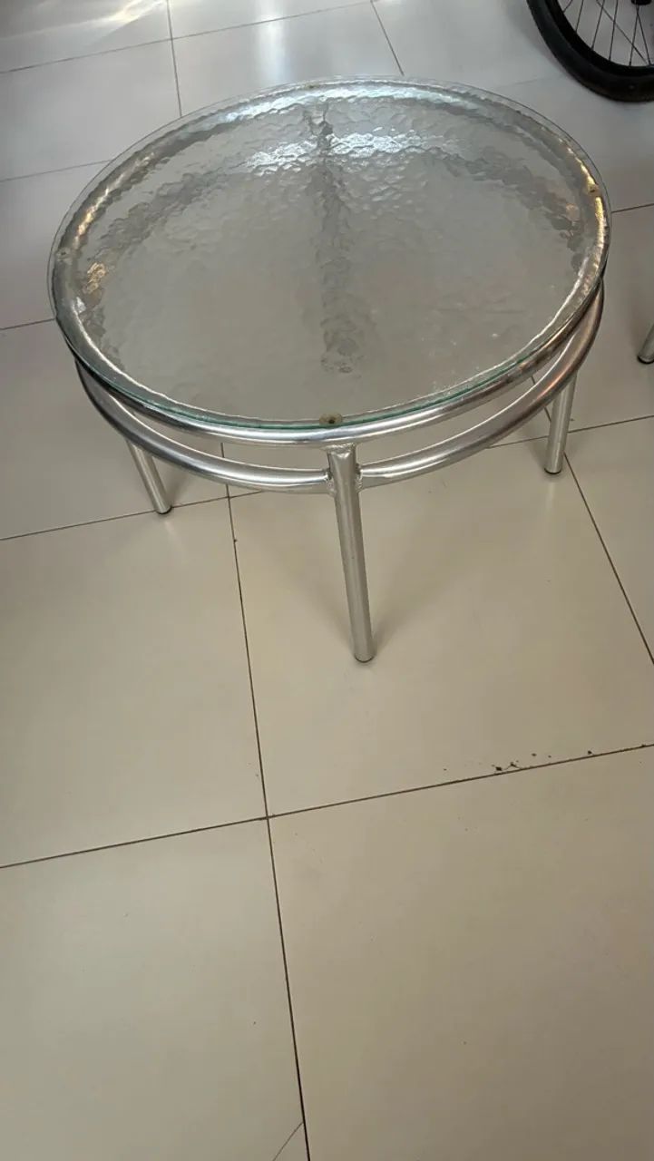 Centro de inox e vidro  - Foto 3
