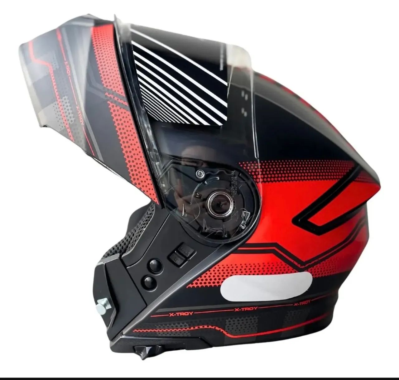 Capacete Xtroy Fosco com óculos interno - Foto 3