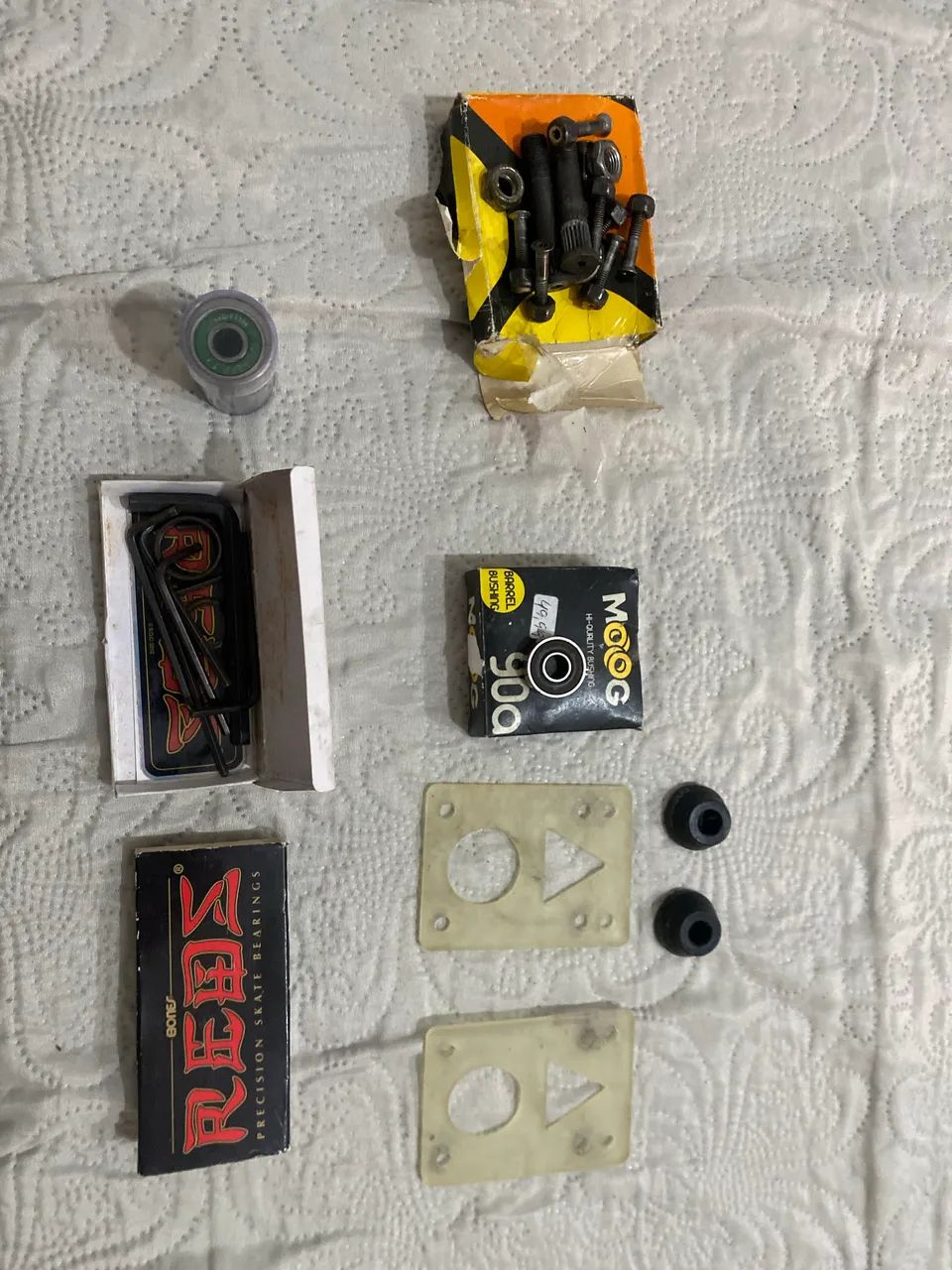 Kit acessórios longboard e skate 
